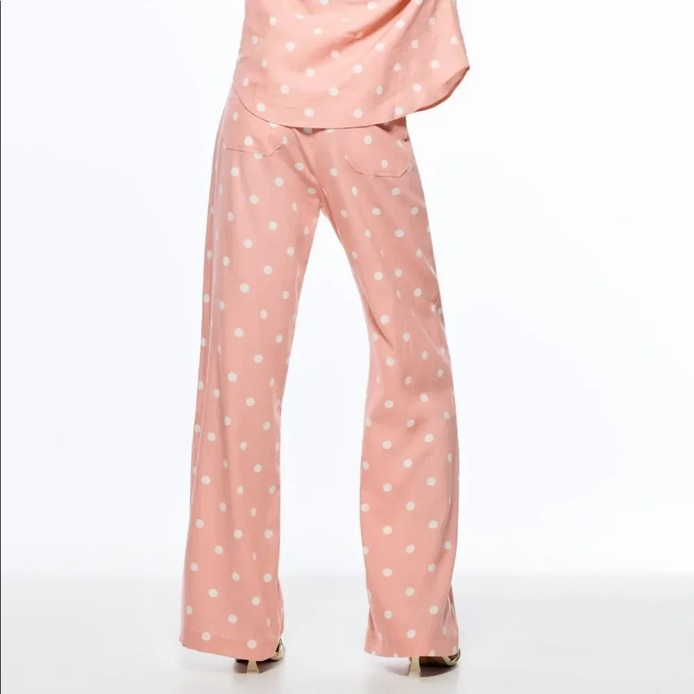 Zara polka dot pants